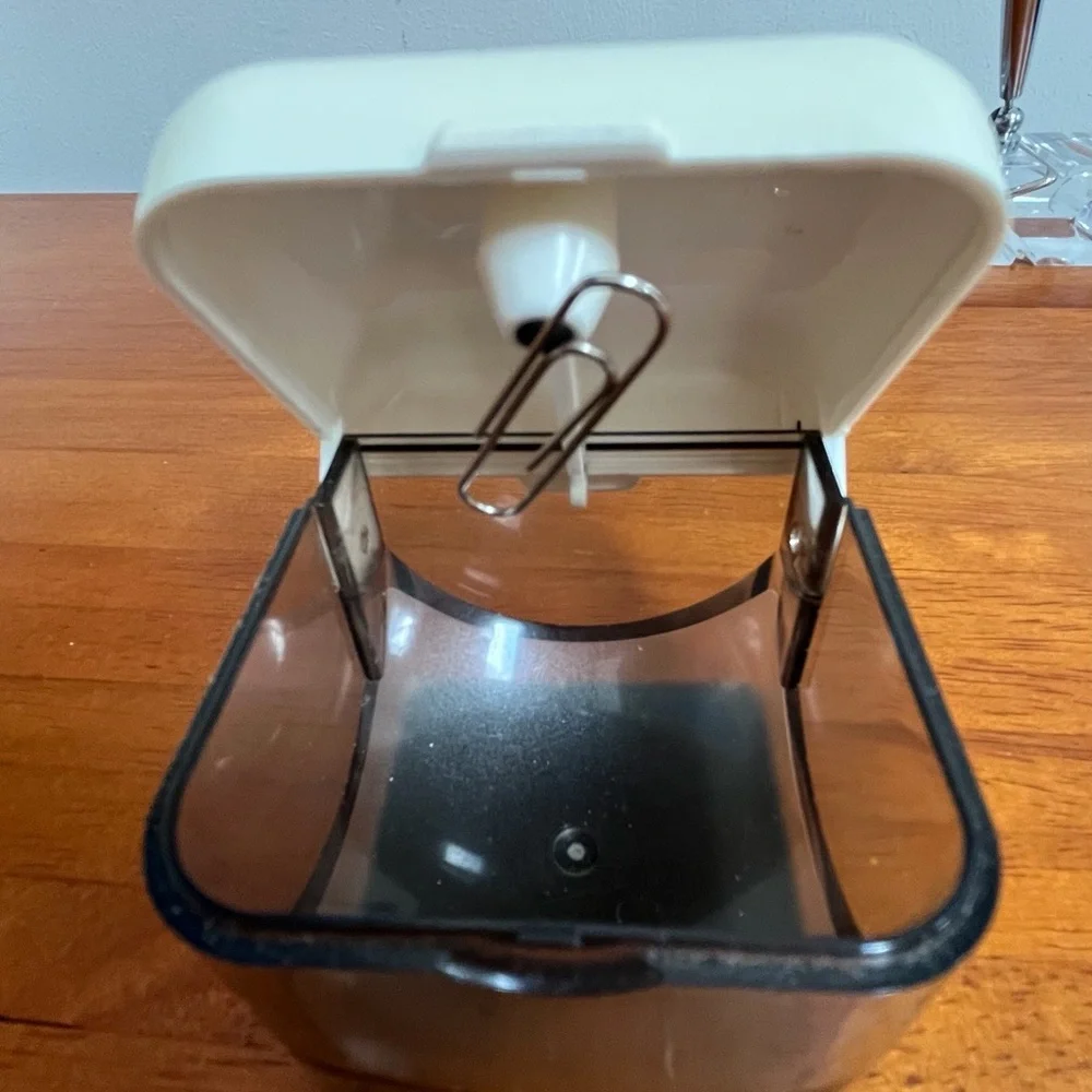Vintage SCRIPTO Desk Organizer Office Decor paperclip storage